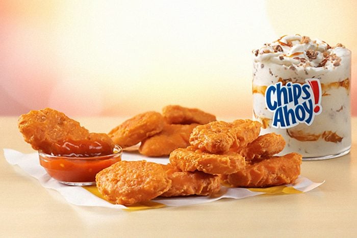 Spicy Chicken McNuggets® and Mighty Hot Sauce and new McFlurry® flavor