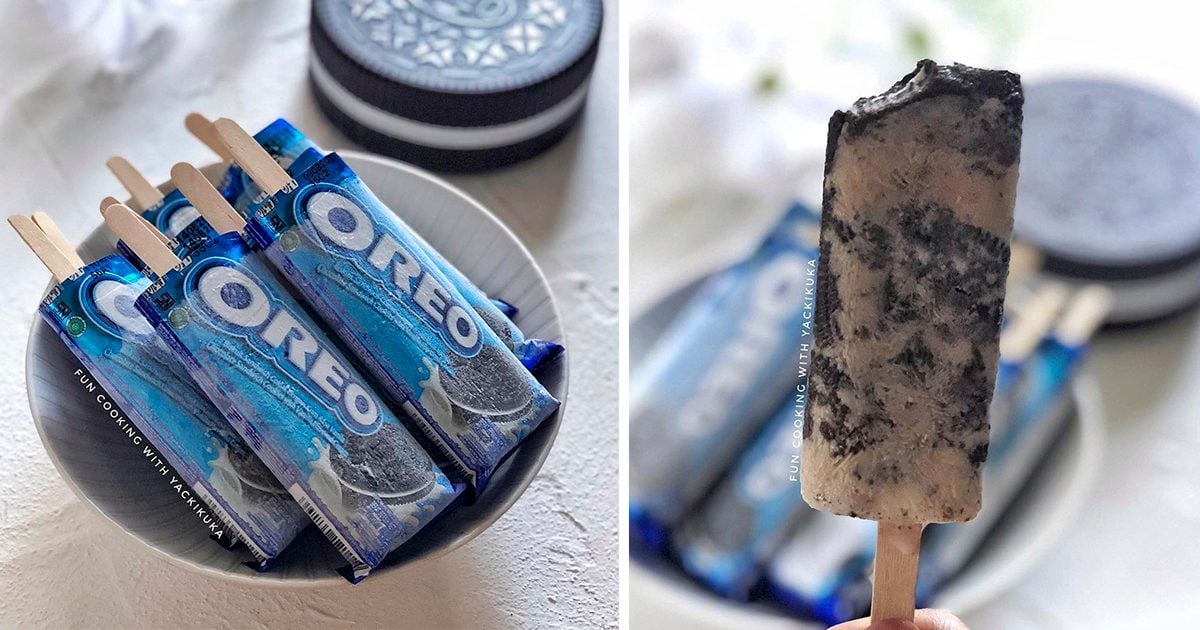 2-Ingredient Oreo Popsicles Are Super Easy and Super Delicious