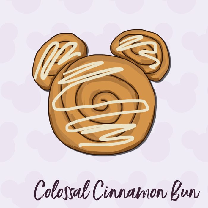 Colossal Cinnamon Bun disney