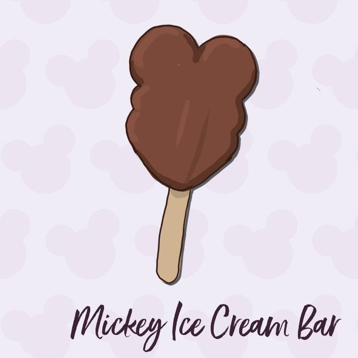 Mickey Ice Cream Bar disney