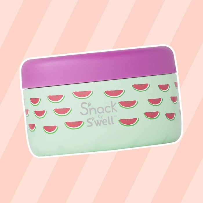 Swell snack stainless steel container