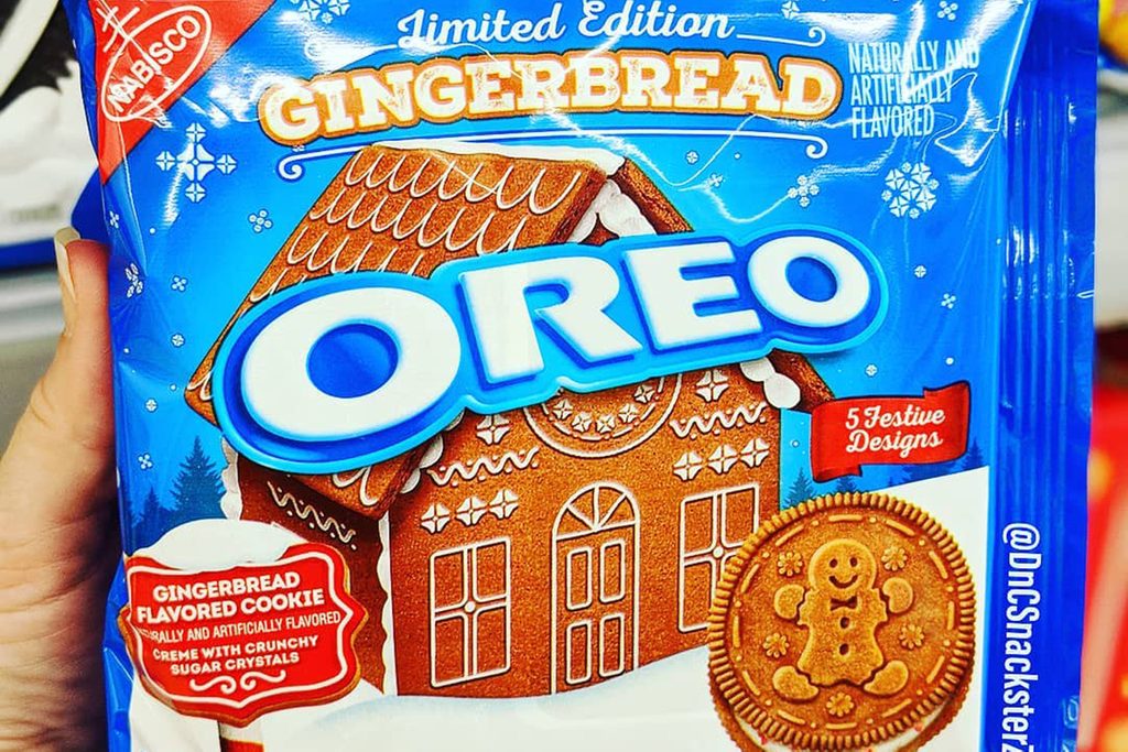 Gingerbread flavored oreos