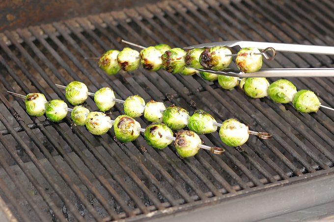 How to cook brussel sprouts: grill