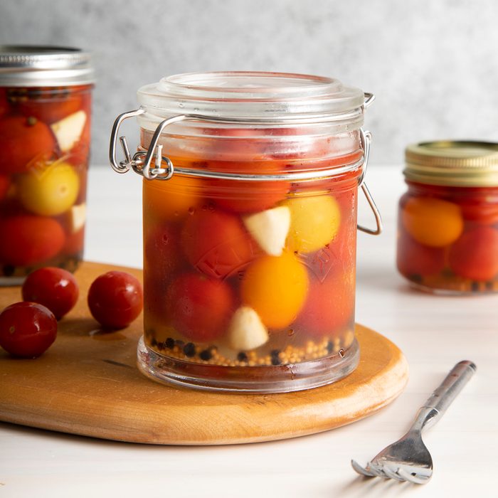 Pickled Red Cherry Tomatoes