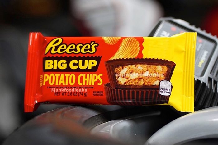 Reese's Big Cup with Potato Chips