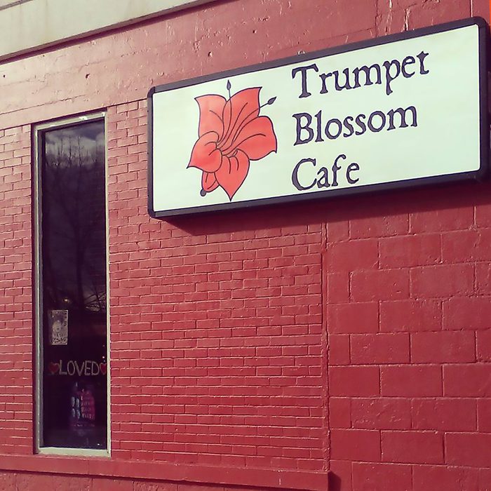 Best vegetarian and vegan restaurant in Iowa Trumpet Blossom Cafe