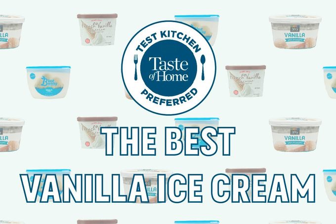 Test Kitchen Preferred The Best vanilla ice cream