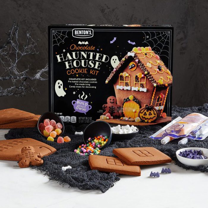 Bentons Chocolate Haunted House Cookie Kit Aldi Finds October