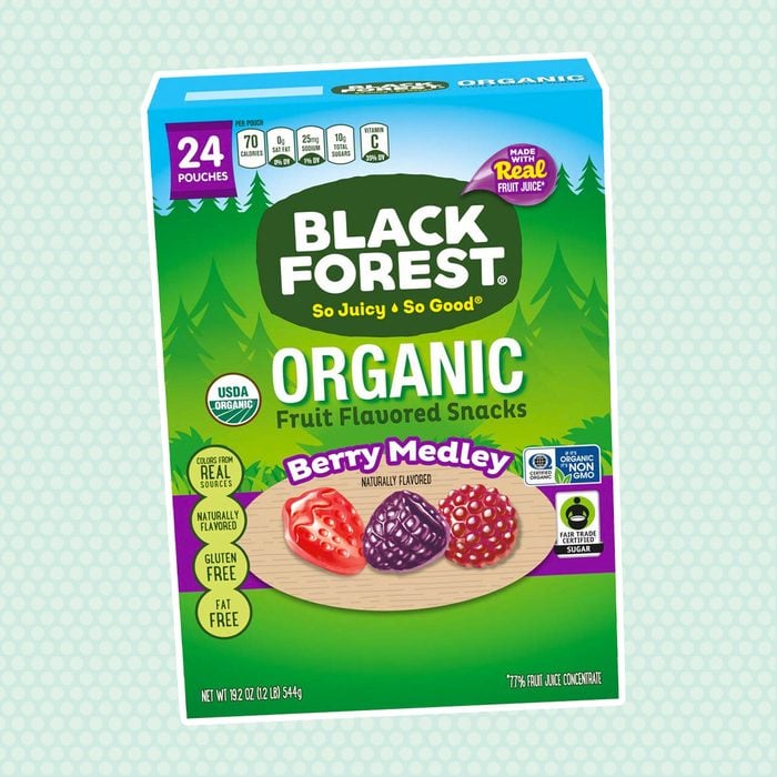 Black Forest Organic Fruit Snacks, Berry Medley, 0.8 Ounce, Pack of 24
