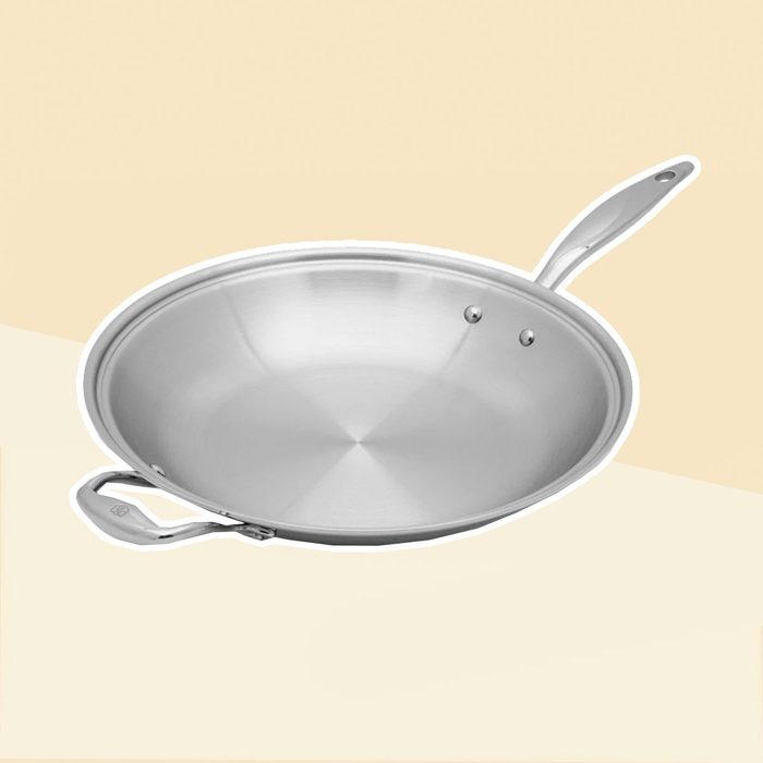 Heritage Steel Shallow Wok