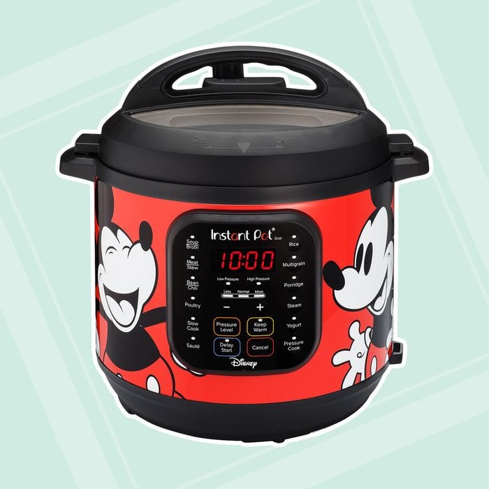 Instant Pot Duo 7-in-1 Electric Pressure Cooker 6Qt, Disney Mickey Mouse – Red