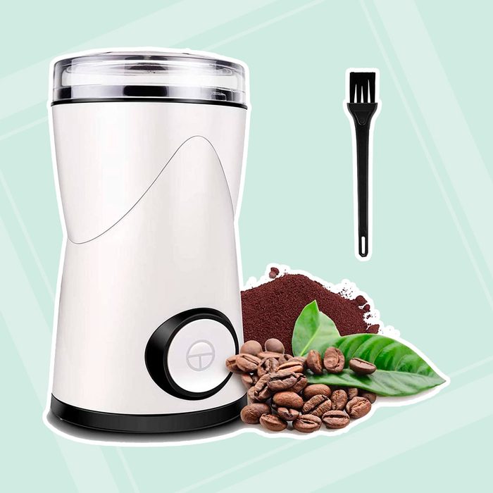 Coffee Grinder, Keenstone Electric Coffee Bean Grinder Mill Grinder with Noiseless Motor One Touch Design Home and Office Portable Use, Also for Spices,...