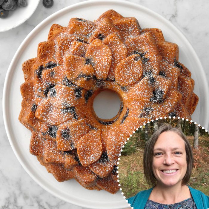 ROTY Susan Ober Blueberries and Cream Coffee Cake