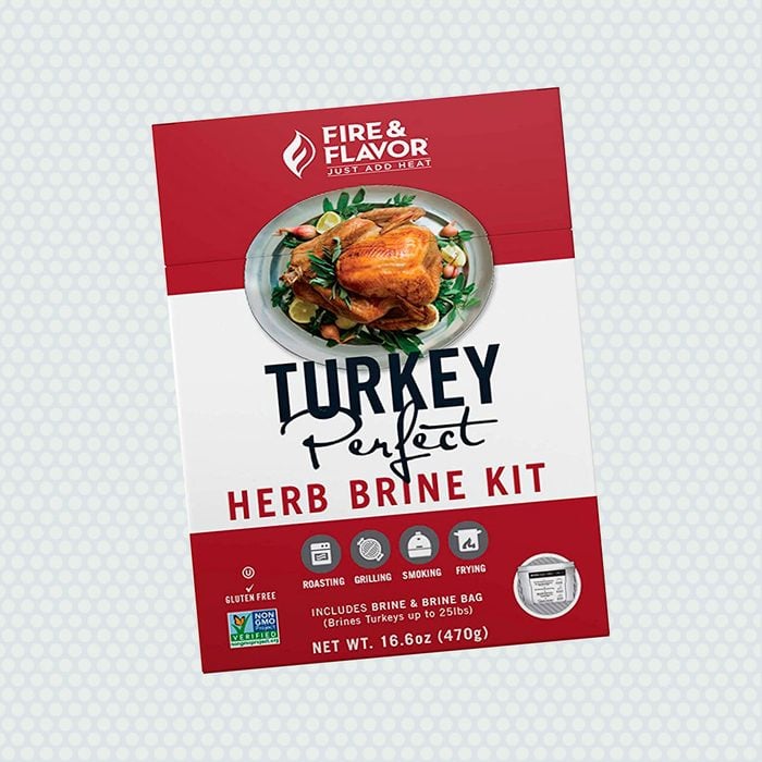 Fire & Flavor All Natural Turkey Perfect Herb Brine Kit, Perfect for Roasting, Grilling, Smoking, Frying, 16.6oz