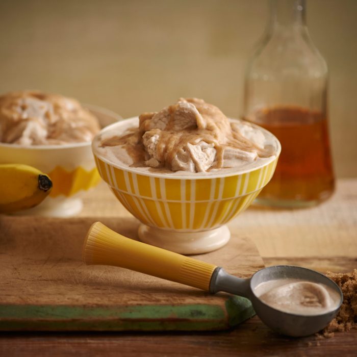 Banana Rum Boozy Ice Cream At Clementines Creamery