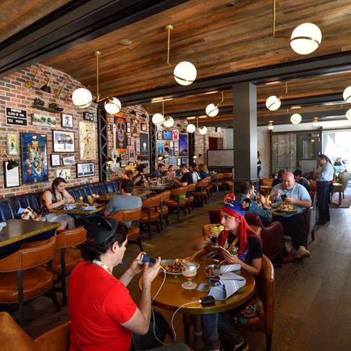 ANAHEIM, CA - JUNE 21: Lamplight Lounge at Pixar Pier in Disney California Adventure Park in Anaheim, CA, on Thursday, June 21, 2018. (Photo by Jeff Gritchen/Orange County Register via Getty Images)