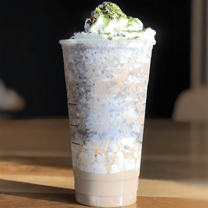 OOGIE BOOGIE FRAPPUCCINO AT STARBUCKS square crop