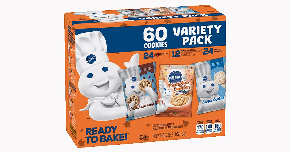 You Can Find A Pillsbury Cookie Dough Variety Box At Sam S Club
