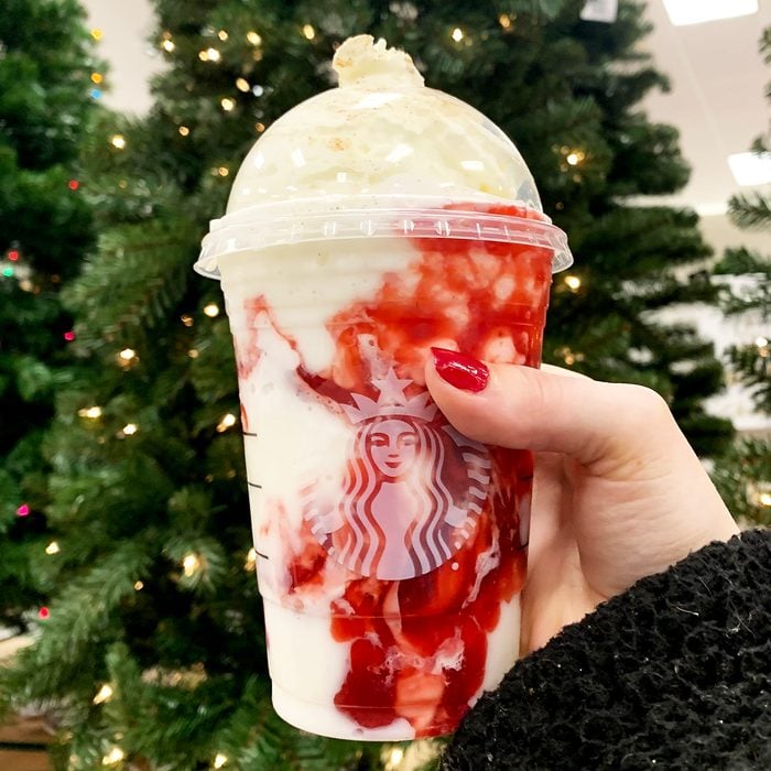 Santa Claus Frappuccino from Starbucks