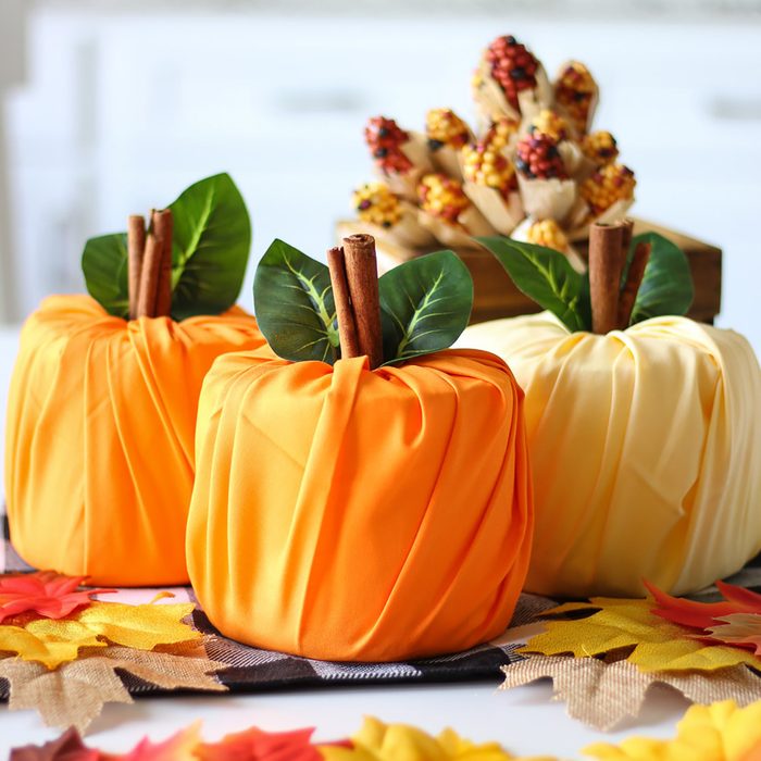 Toilet Paper Pumpkins