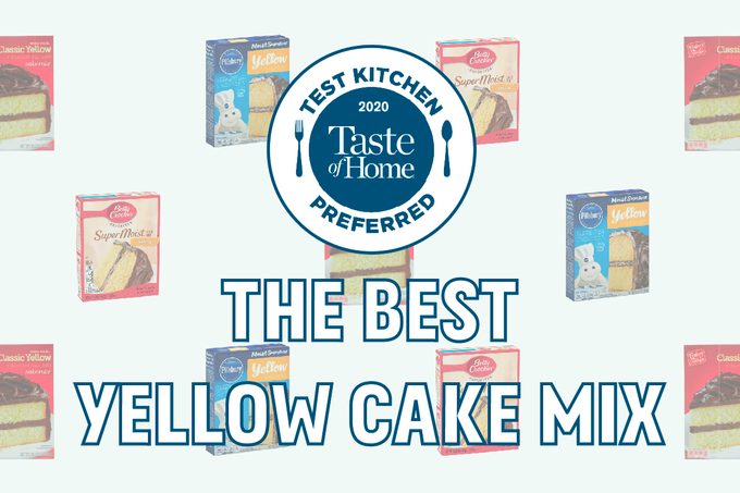 Test Kitchen Preferred The Best Yellow Cake Mix crop