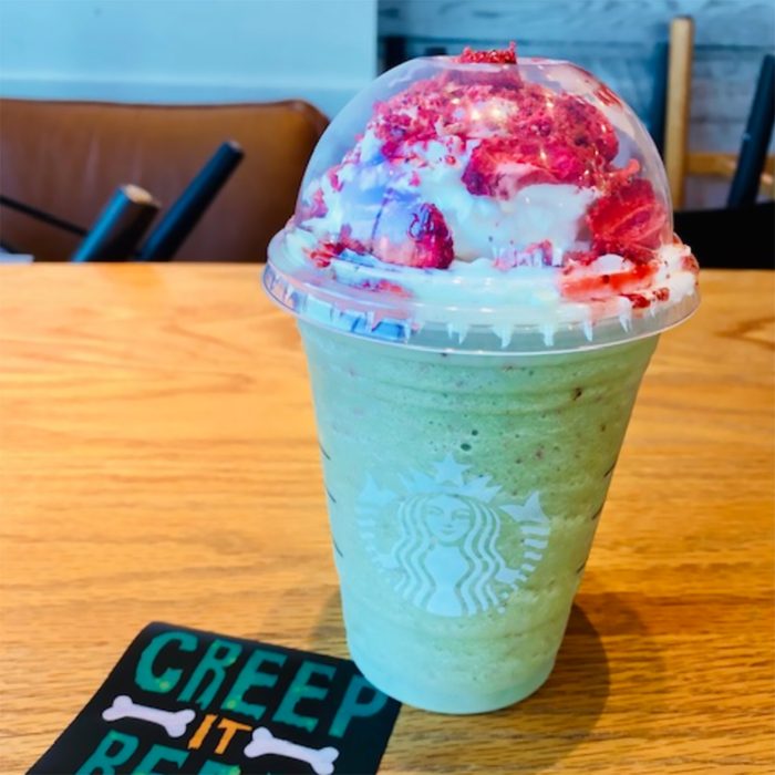 ZOMBIE FRAPPUCCINO FROM STARBUCKS