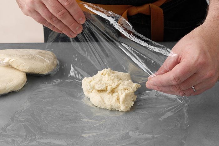 Wrapping the Dough for Chilling