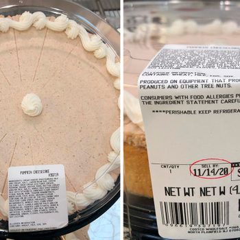 Costco giant pumpkin cheesecake