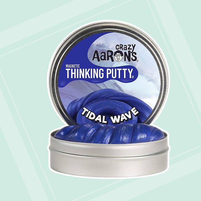 Crazy Aaron's Thinking Putty, 3.2 Ounce, Super Magnetic Tidal Wave