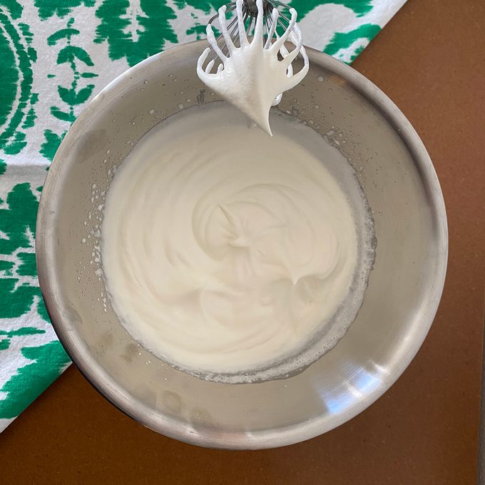 Make the whipped cream