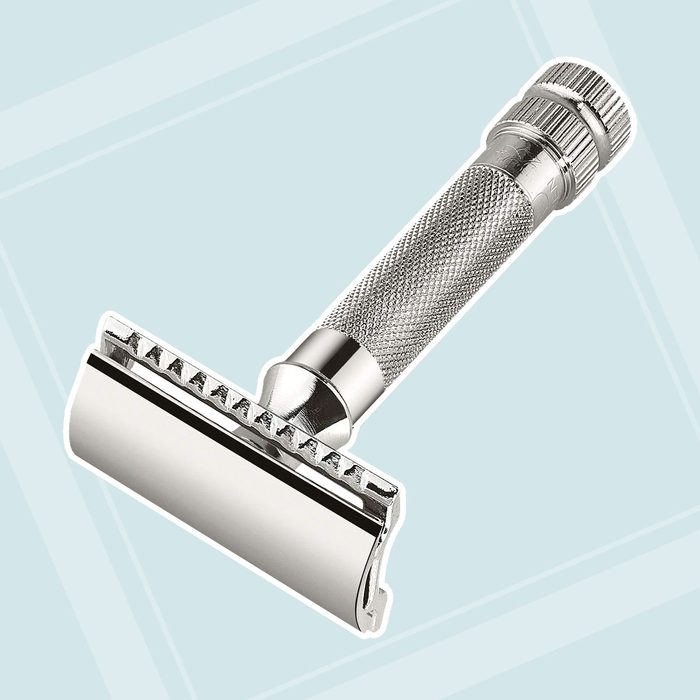 Merkur Mk34c Double Edge Razor with Heavy Duty Short Handle