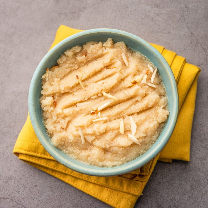 Sooji Halwa In A Bowl