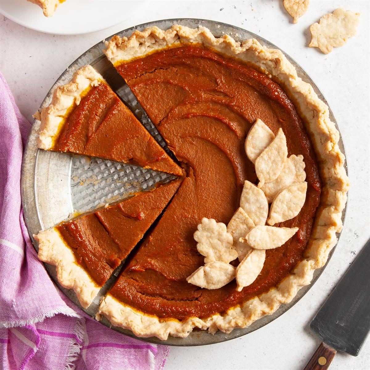Vegan Pumpkin Pie Recipe: How to Make It | Taste of Home