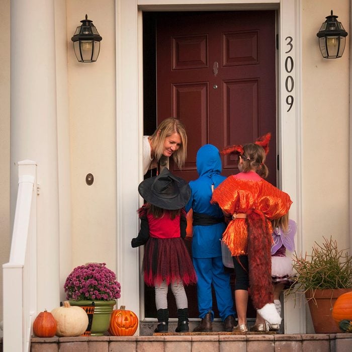 Children trick or treating uses for reusable bags