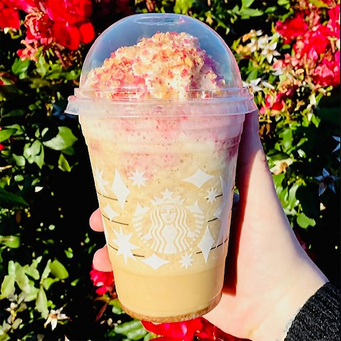 GINGERBREAD HOUSE FRAPPUCCINO FROM STARBUCKS
