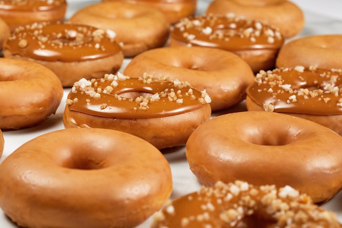 Krispy Kreme New Salted Caramel Donuts