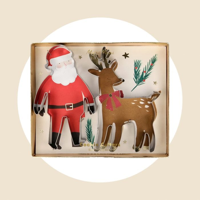 Santa Reindeer Cookie Cutter Ecomm Via Etsy
