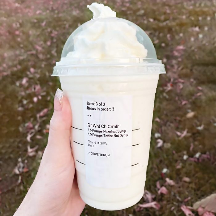 Snowball Frappuccino from Starbucks