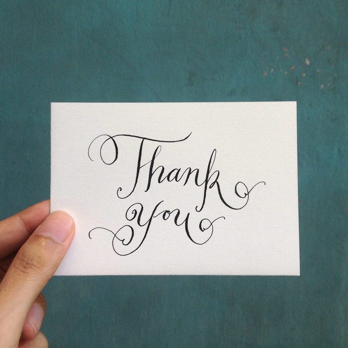 Thank-you card