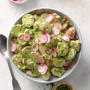 Green Goddess Vegan Potato Salad