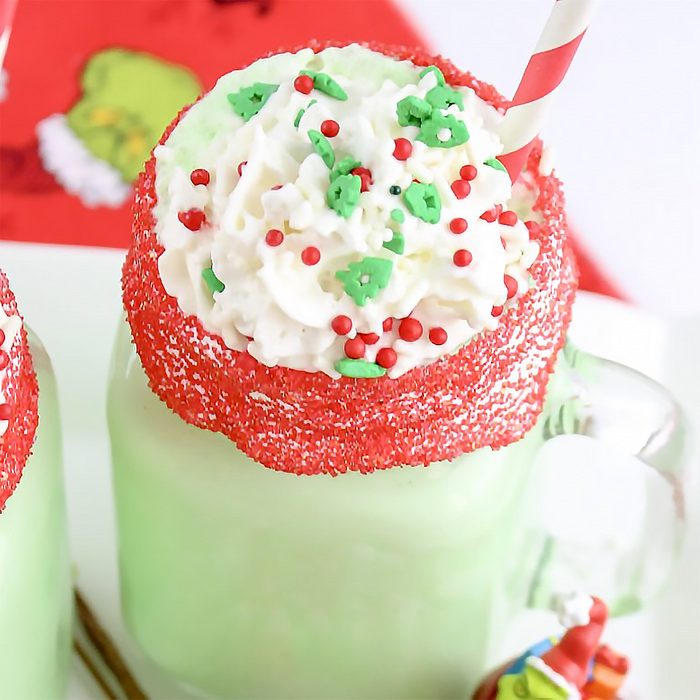 BOOZY GRINCH MILKSHAKES