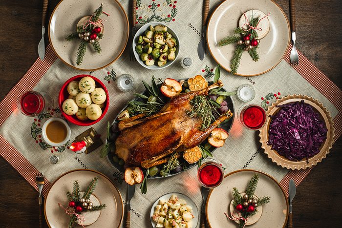 Christmas Feast Table