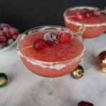 Mrs. Claus’ Frozen Cranberry Cocktail Will Give You ALL the Holiday Cheer