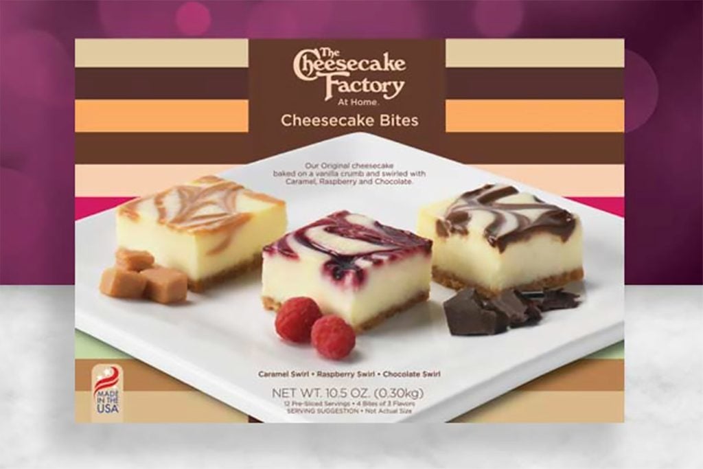 ASSORTED CHEESECAKE BITES at costco