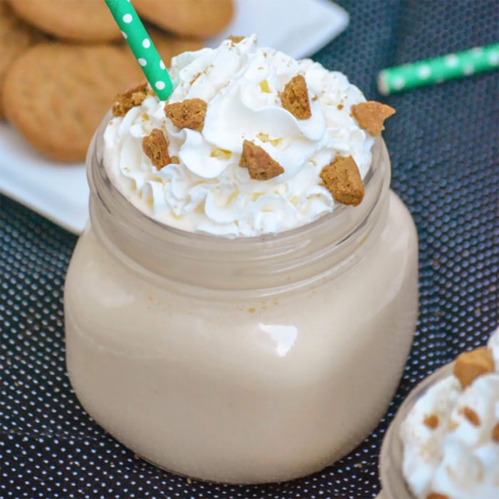 GINGERBREAD EGGNOG MILKSHAKES