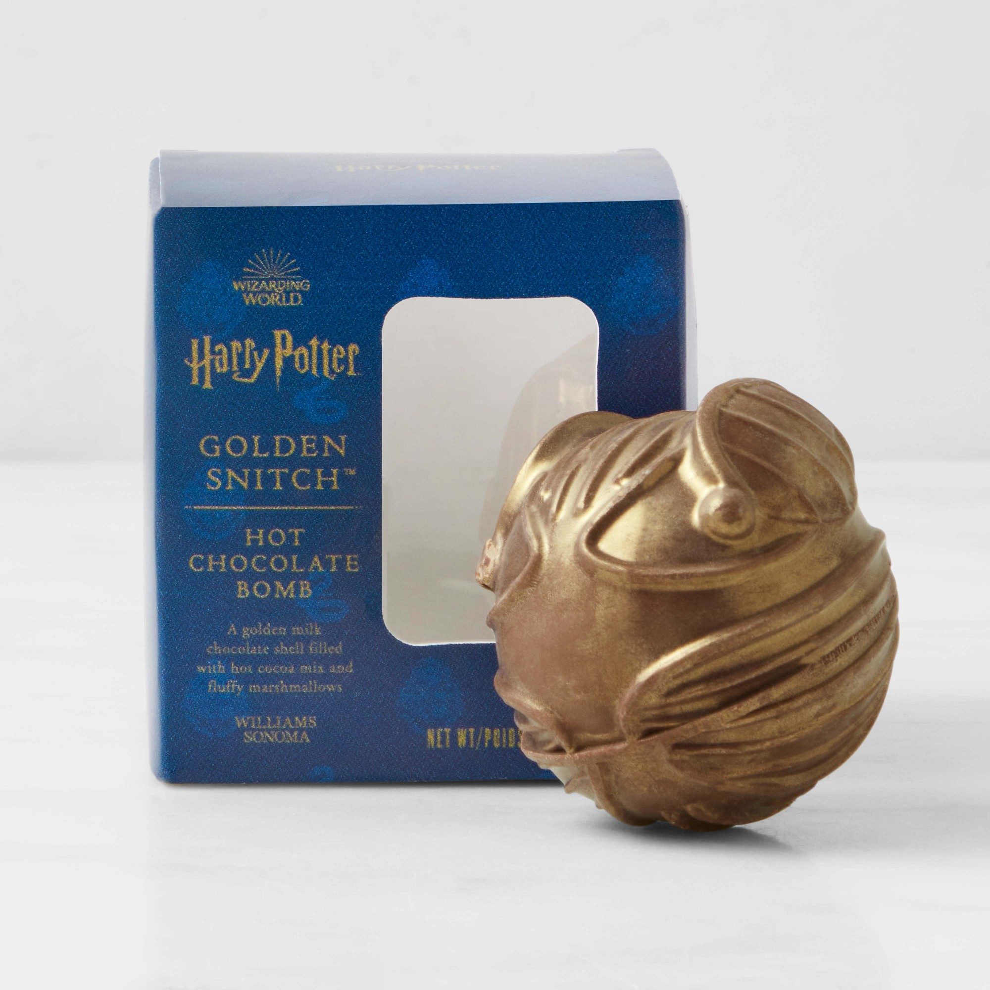 Harry Potter Snitch Hot Chocolate Ecomm Via Williams Sonoma.com