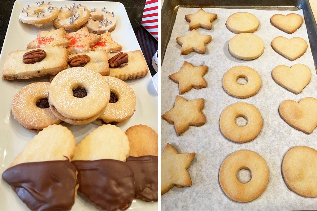 Ina Garten's shortbread christmas cookies