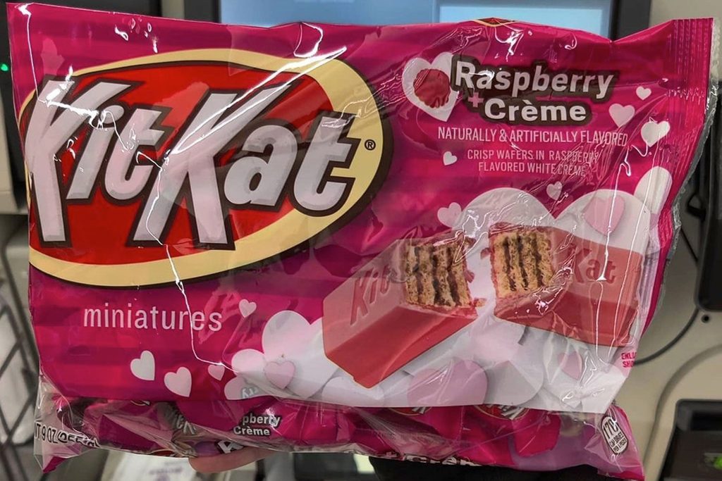 Kit Kat raspberry and creme valentines day candy returns