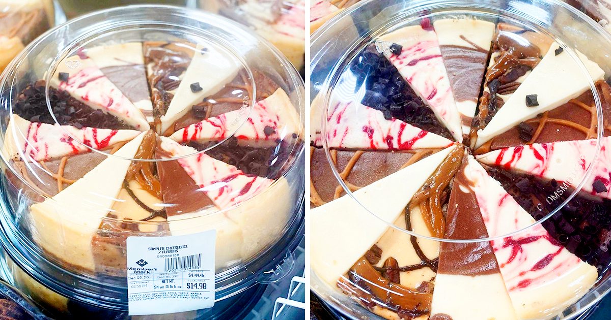 Sam's Club Is Selling a 4-Pound Cheesecake Sampler Right Now