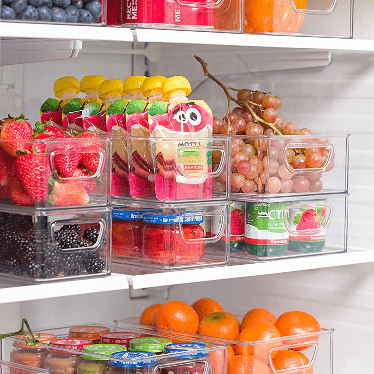 Refrigerator Organizer Bins